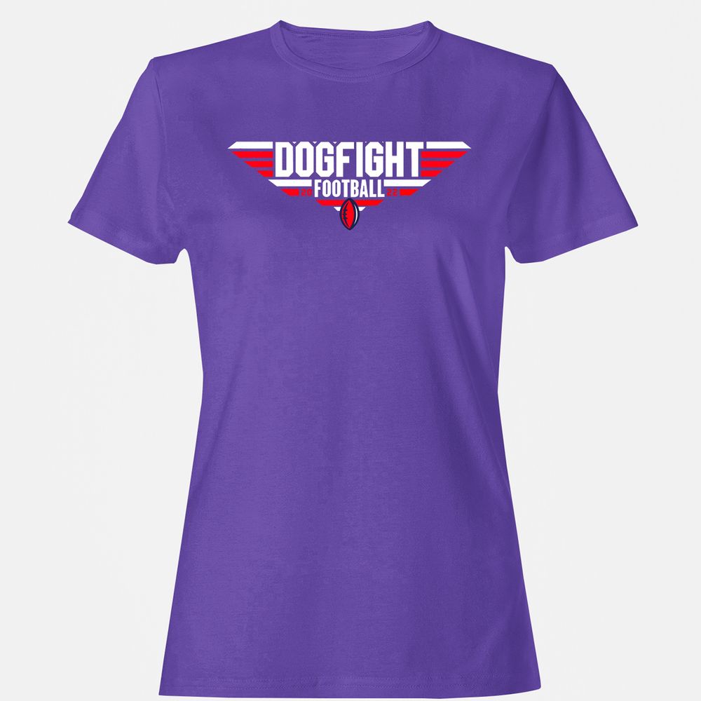 Women's T-Shirt - A1YKX6KW - Purple - 12