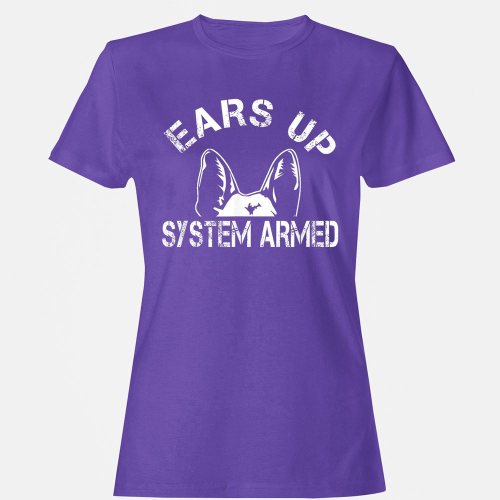 Women's T-Shirt - QJ4HUABL - Purple - 12