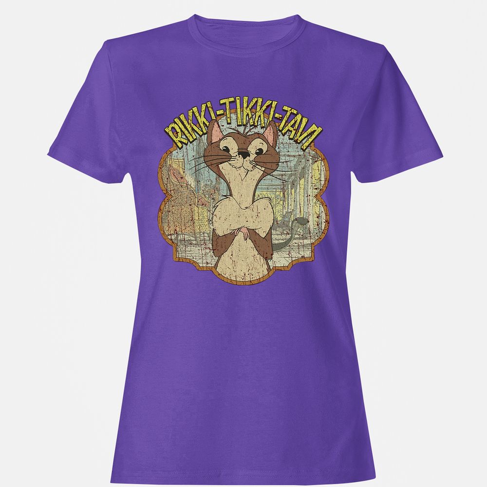 Women's T-Shirt - 4BYU7VZQ - Purple - 12