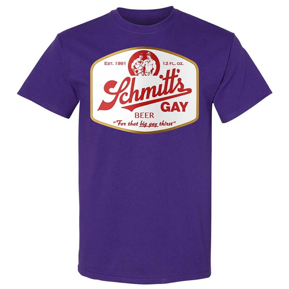 Schmitt's Gay Beer - Purple - 12