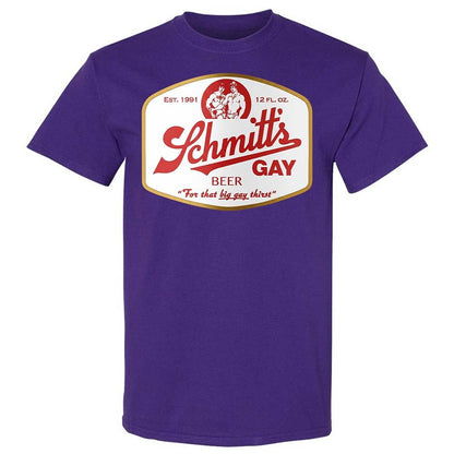 Schmitt's Gay Beer - Purple - 12