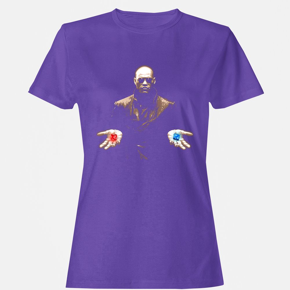 Women's T-Shirt - LK2V96YH - Purple - 12