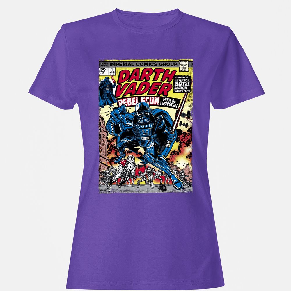 Women's T-Shirt - JX7NMADT - Purple - 12
