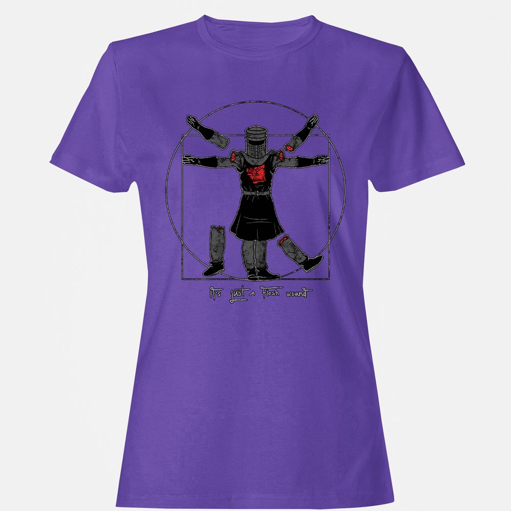 Women's T-Shirt - B4H9PBPV - Purple - 12