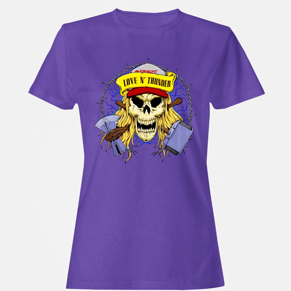 Women's T-Shirt - TVQHSJ5Y - Purple - 12