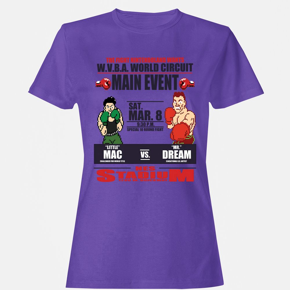 Women's T-Shirt - 7XG5E9MQ - Purple - 12