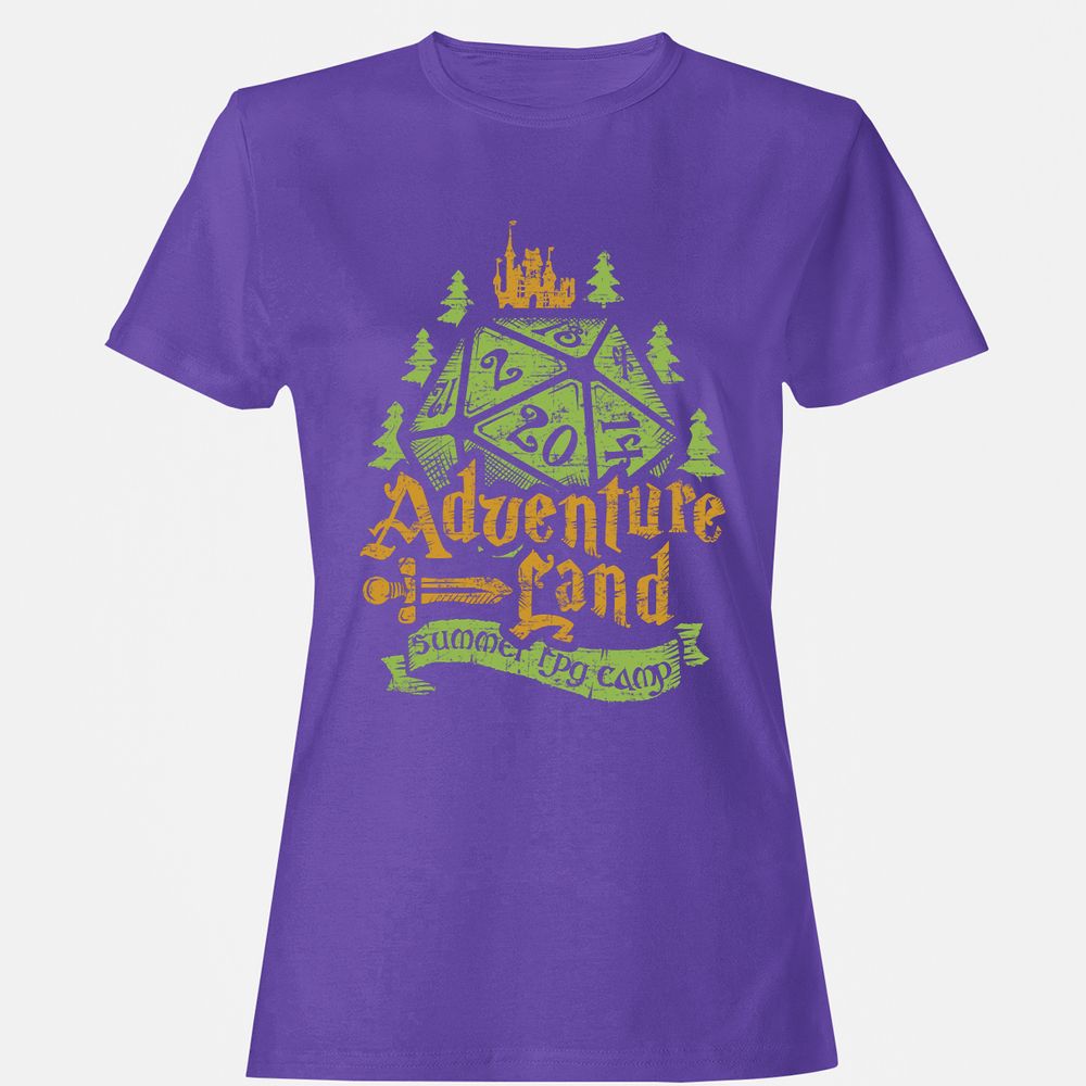 Women's T-Shirt - B2BQWGDC - Purple - 12
