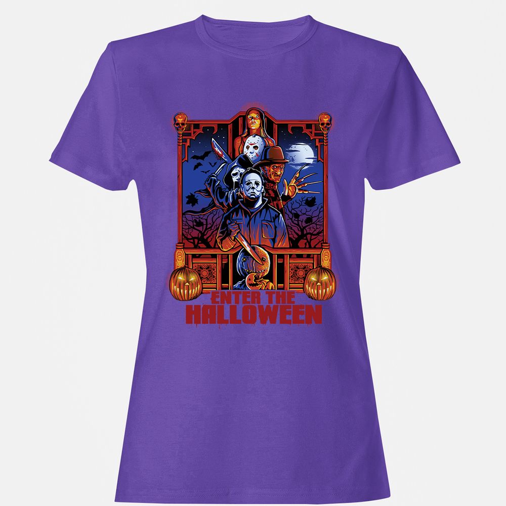 Women's T-Shirt - M5P18U7P - Purple - 12