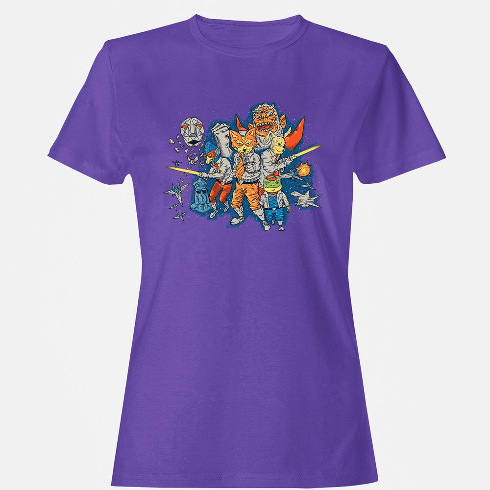 Women's T-Shirt - A7H3NL25 - Purple - 12