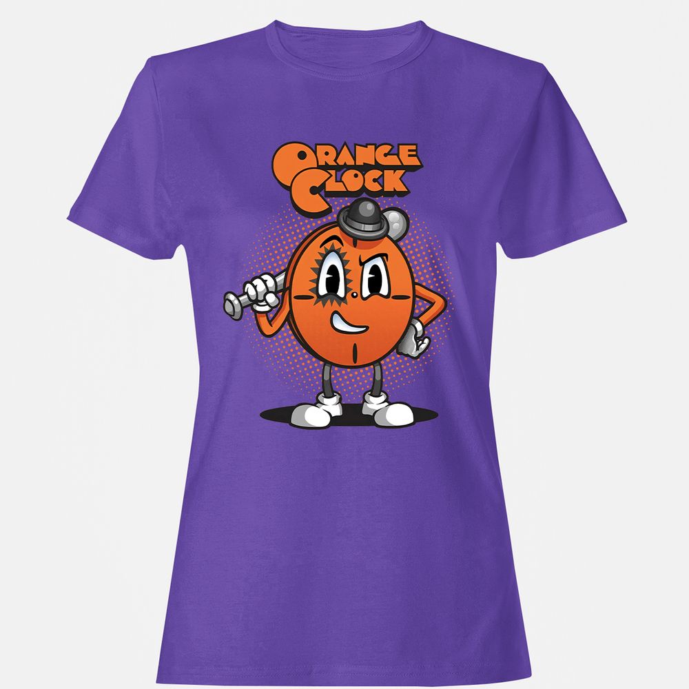 Women's T-Shirt - TXPTDWQ2 - Purple - 12