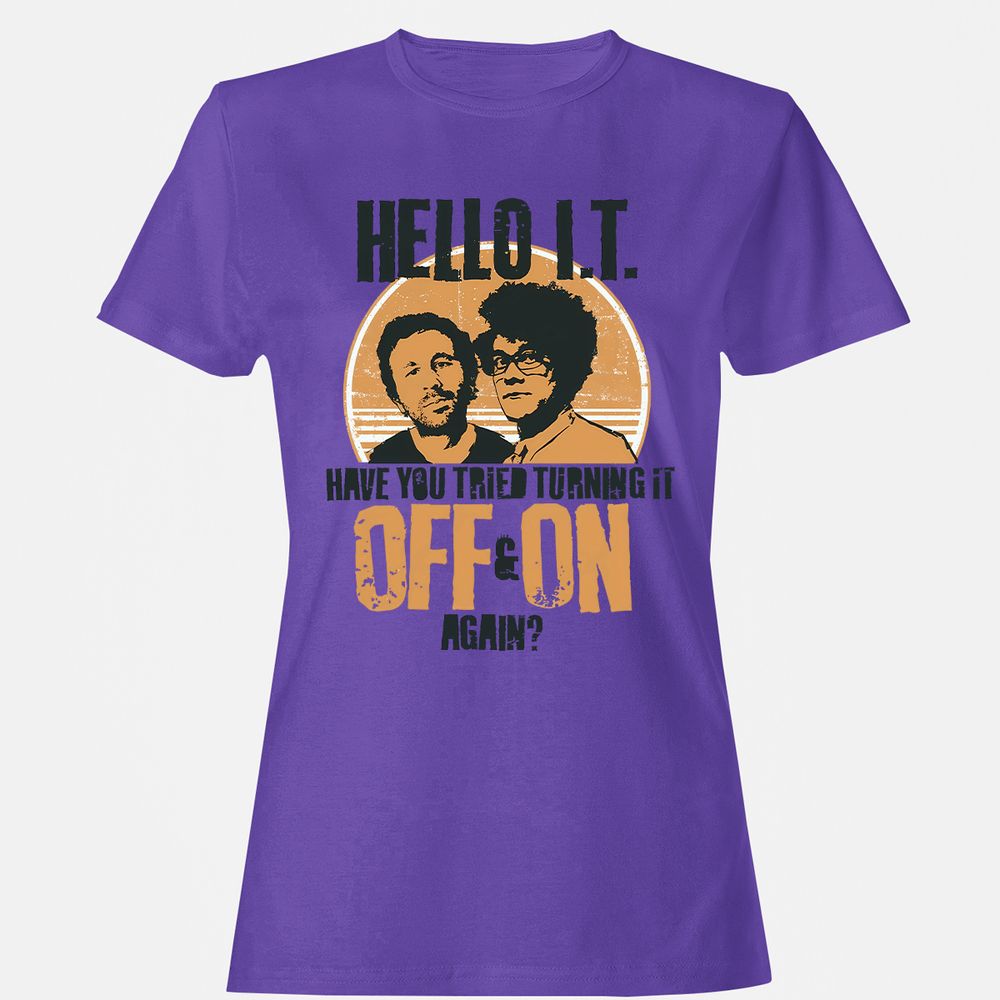 Have You Tried Turning It Off & On Again - Purple - 12