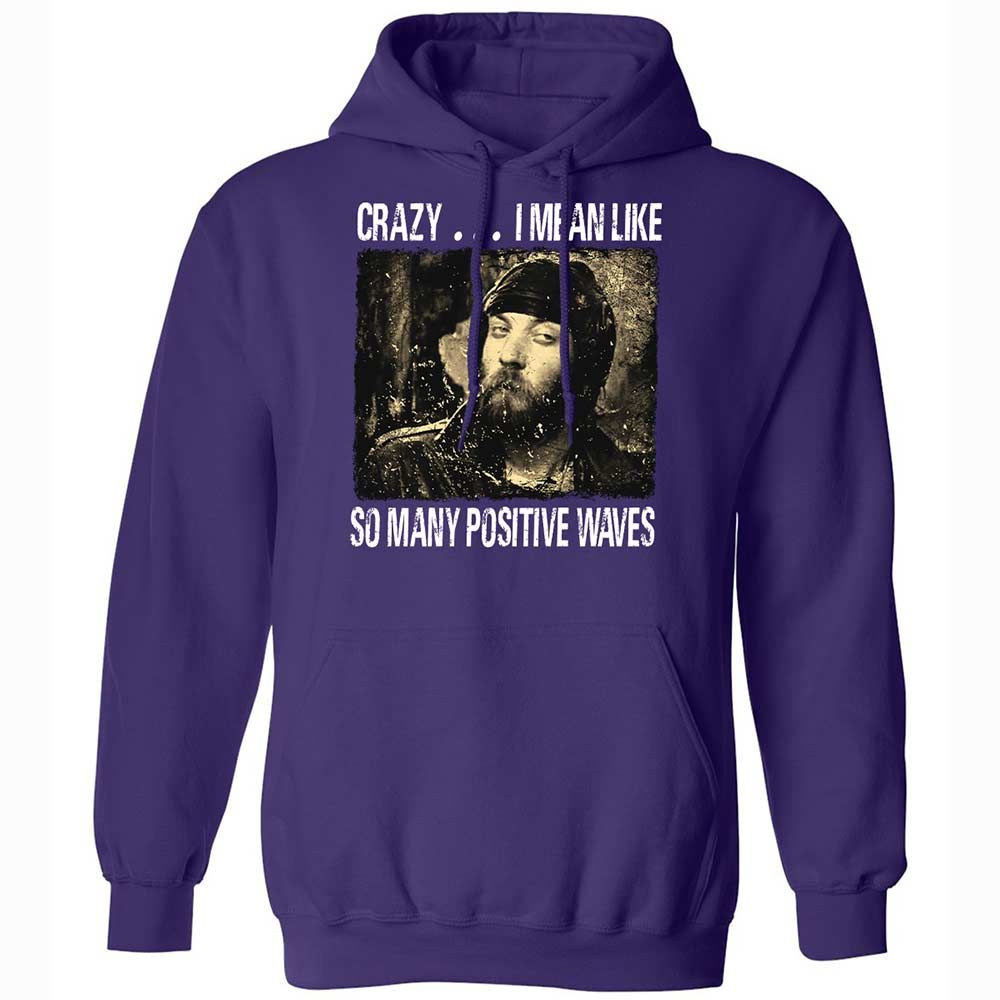 Many positive waves - Purple - 12