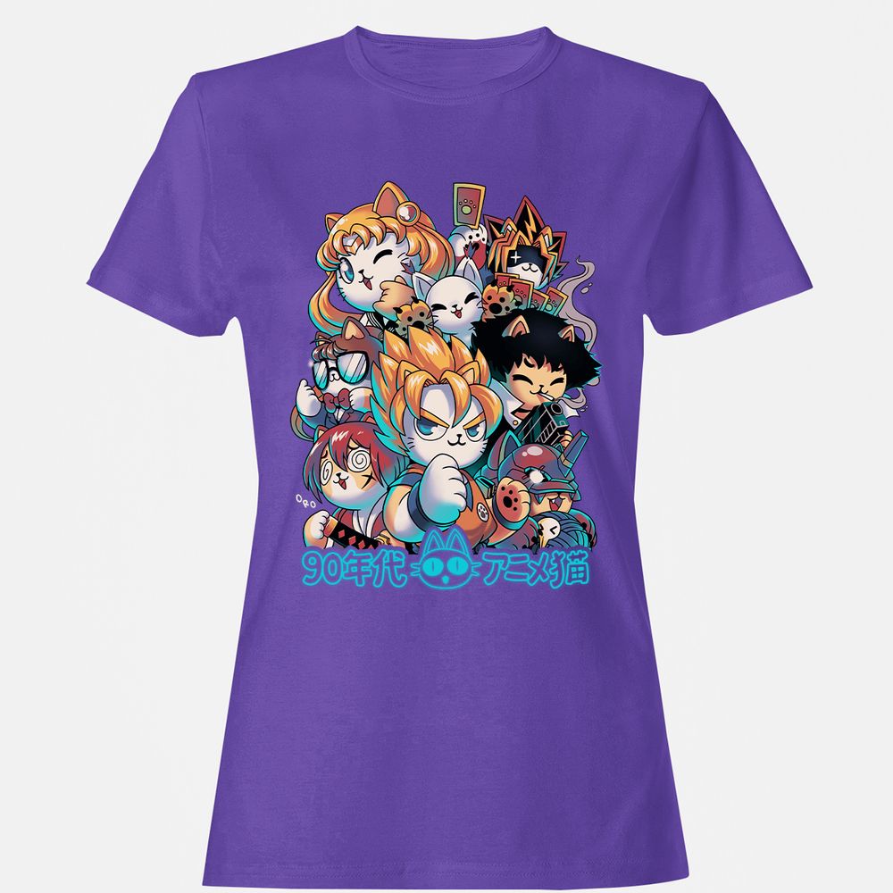 Women's T-Shirt - PPFNST8C - Purple - 12