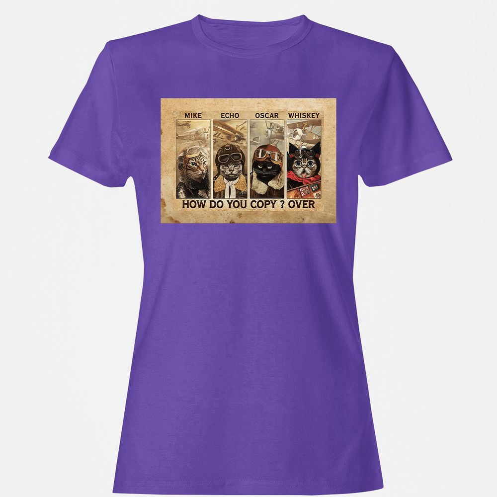 Women's T-Shirt - X96F68F6 - Purple - 12