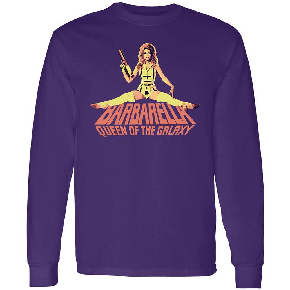 Long Sleeve T-Shirt - BWVQNS97 - Purple - 12