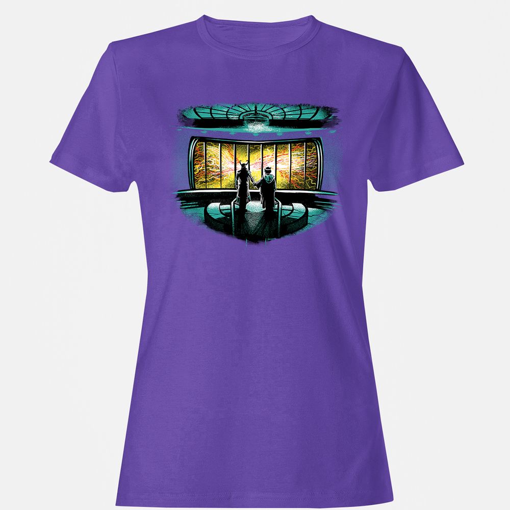 Women's T-Shirt - BVTYWA3K - Purple - 12