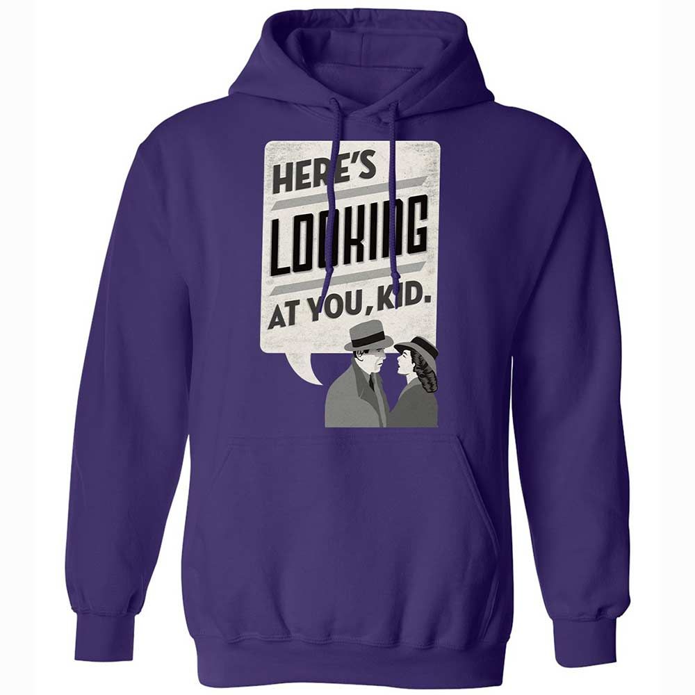 Here's Looking at You Kid - Purple - 12