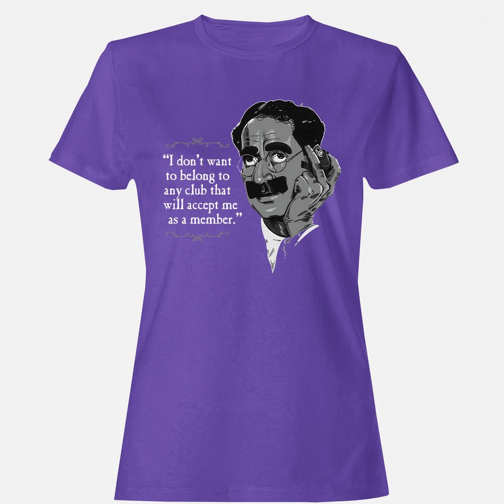 Women's T-Shirt - 6PVLW6NS - Purple - 12