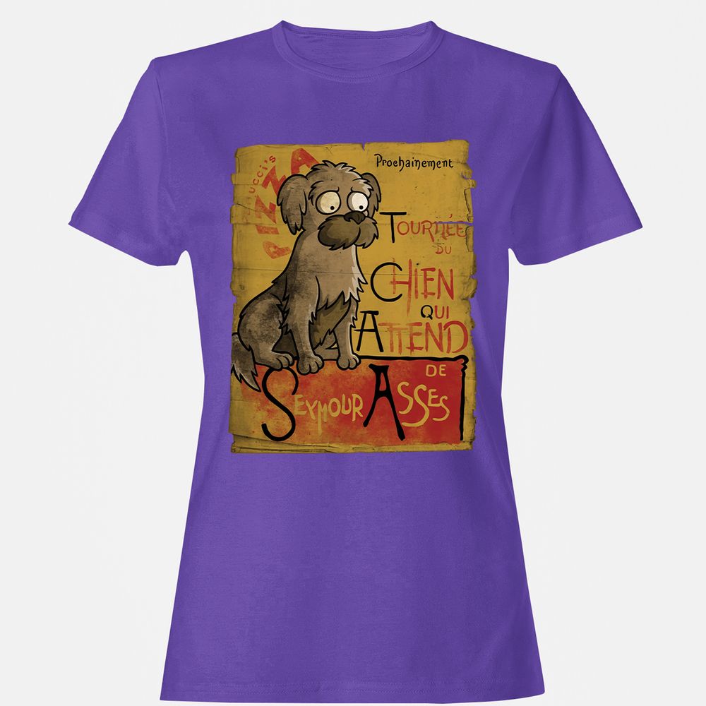 Women's T-Shirt - 5AERVVN6 - Purple - 12