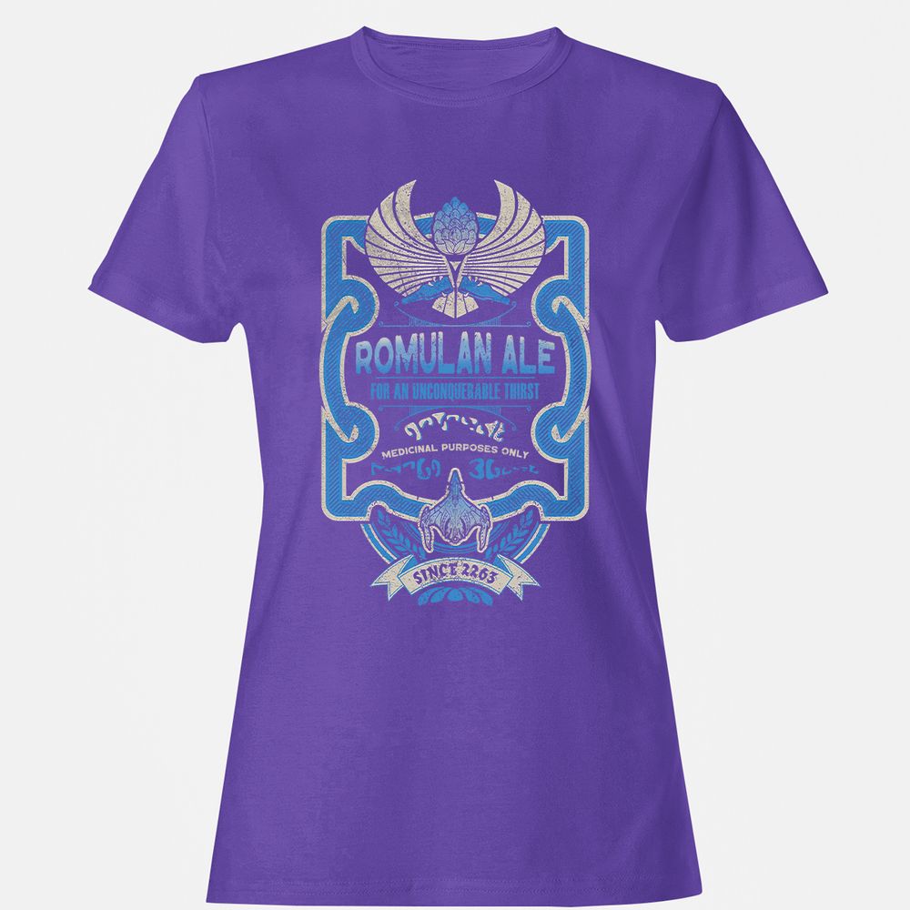 Women's T-Shirt - 7PEC2FXY - Purple - 12