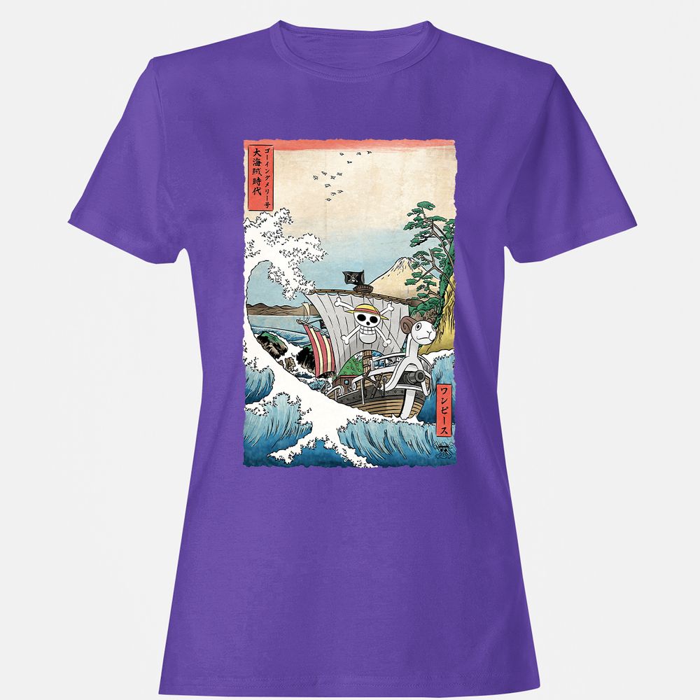 Women's T-Shirt - Y5CQGSWT - Purple - 12