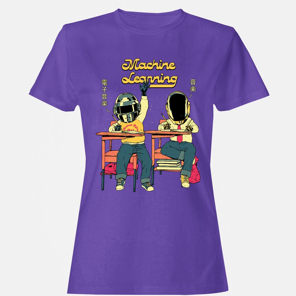 Women's T-Shirt - R2GYMF5J - Purple - 12