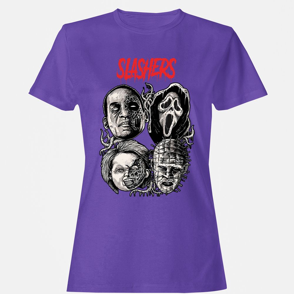 Women's T-Shirt - FZE123SN - Purple - 12