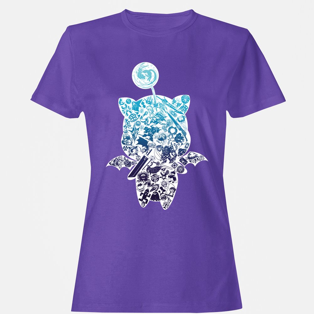 Women's T-Shirt - 3N7JRFHX - Purple - 12