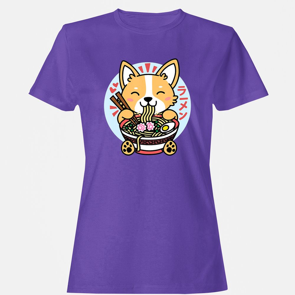 Women's T-Shirt - DL69QTFJ - Purple - 12