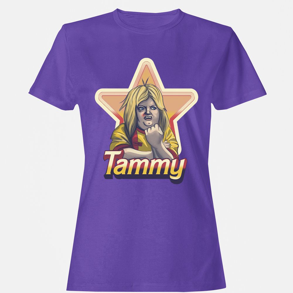 Women's T-Shirt - SC7Z3VBG - Purple - 12