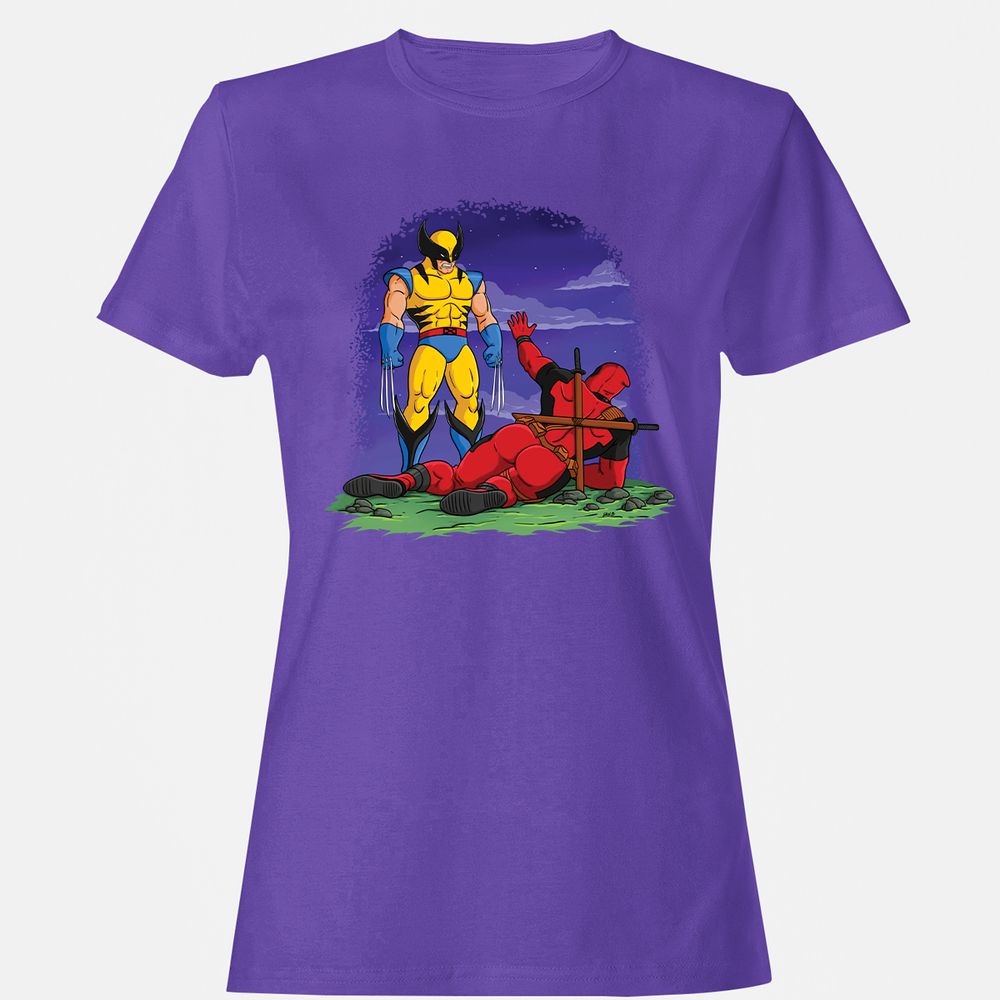 Women's T-Shirt - MPVBL6AF - Purple - 12