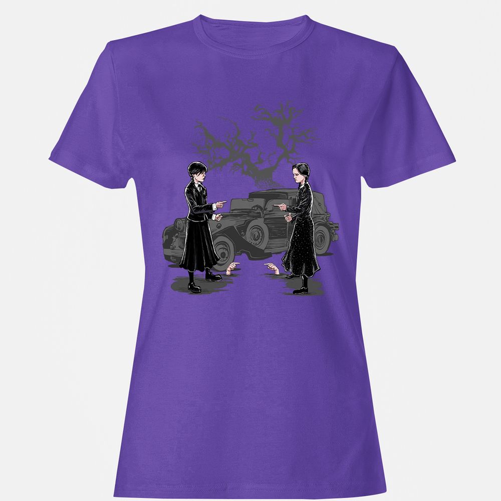 Women's T-Shirt - ETX8REJ7 - Purple - 12