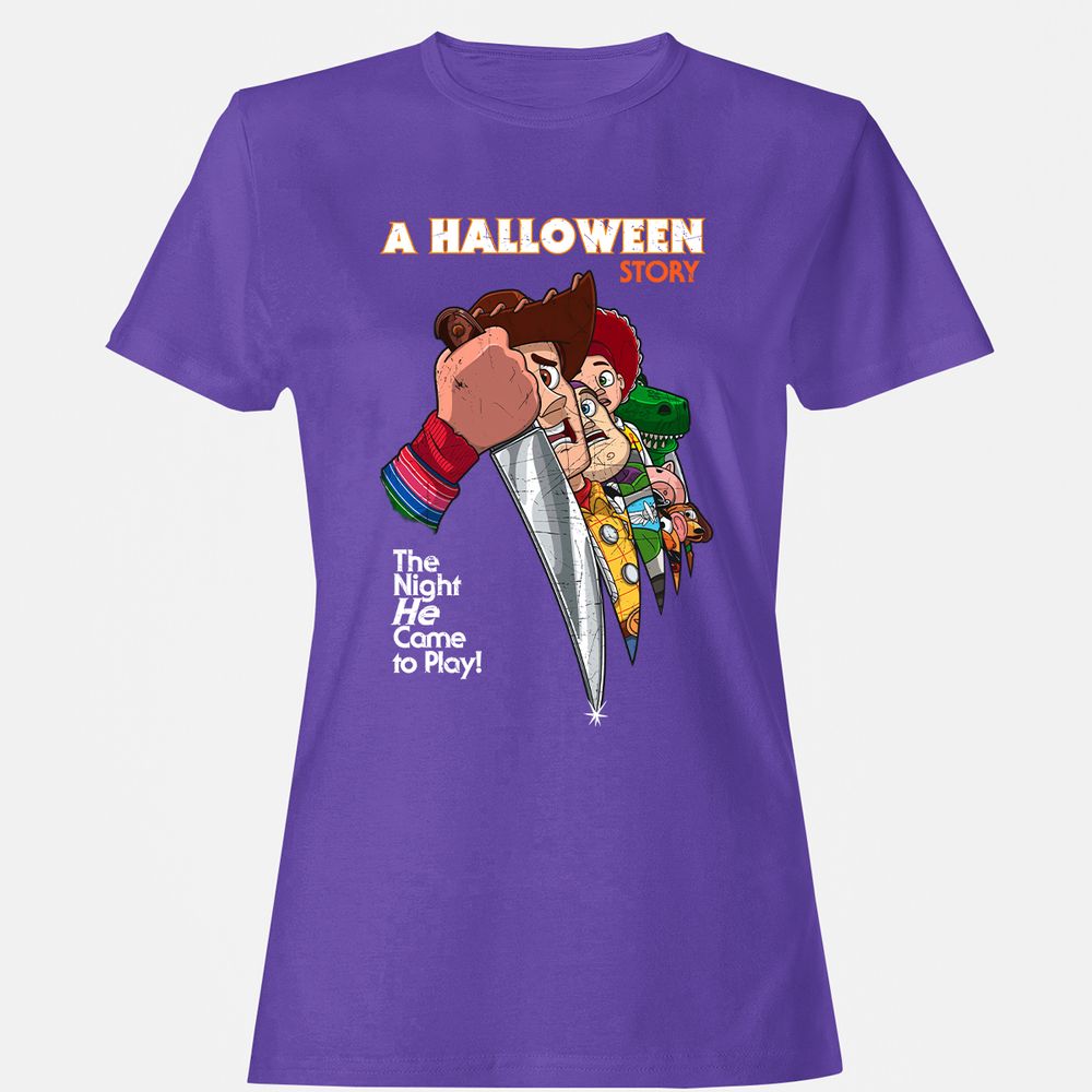 Women's T-Shirt - SE6VJPQX - Purple - 12