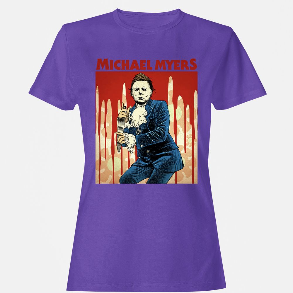 Women's T-Shirt - BT5GQTB9 - Purple - 12