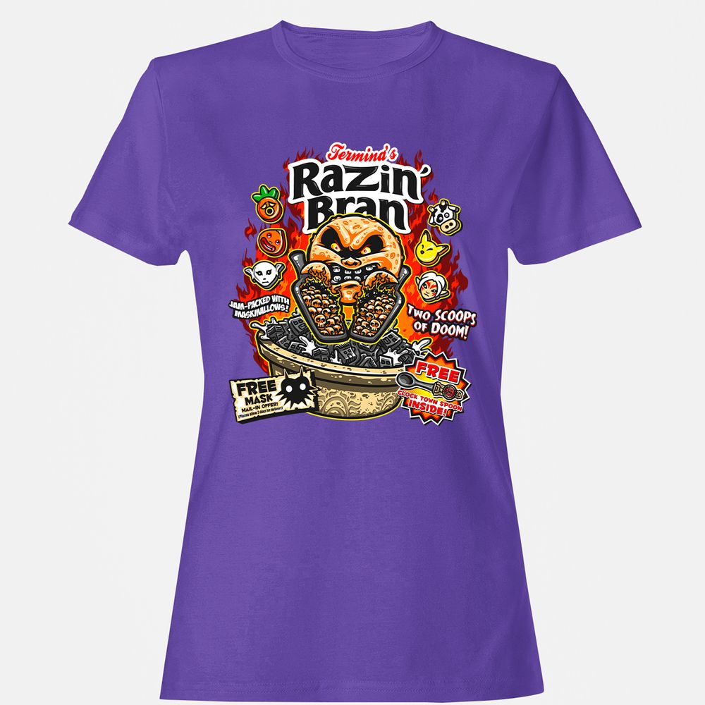 Women's T-Shirt - T4B3CSAZ - Purple - 12