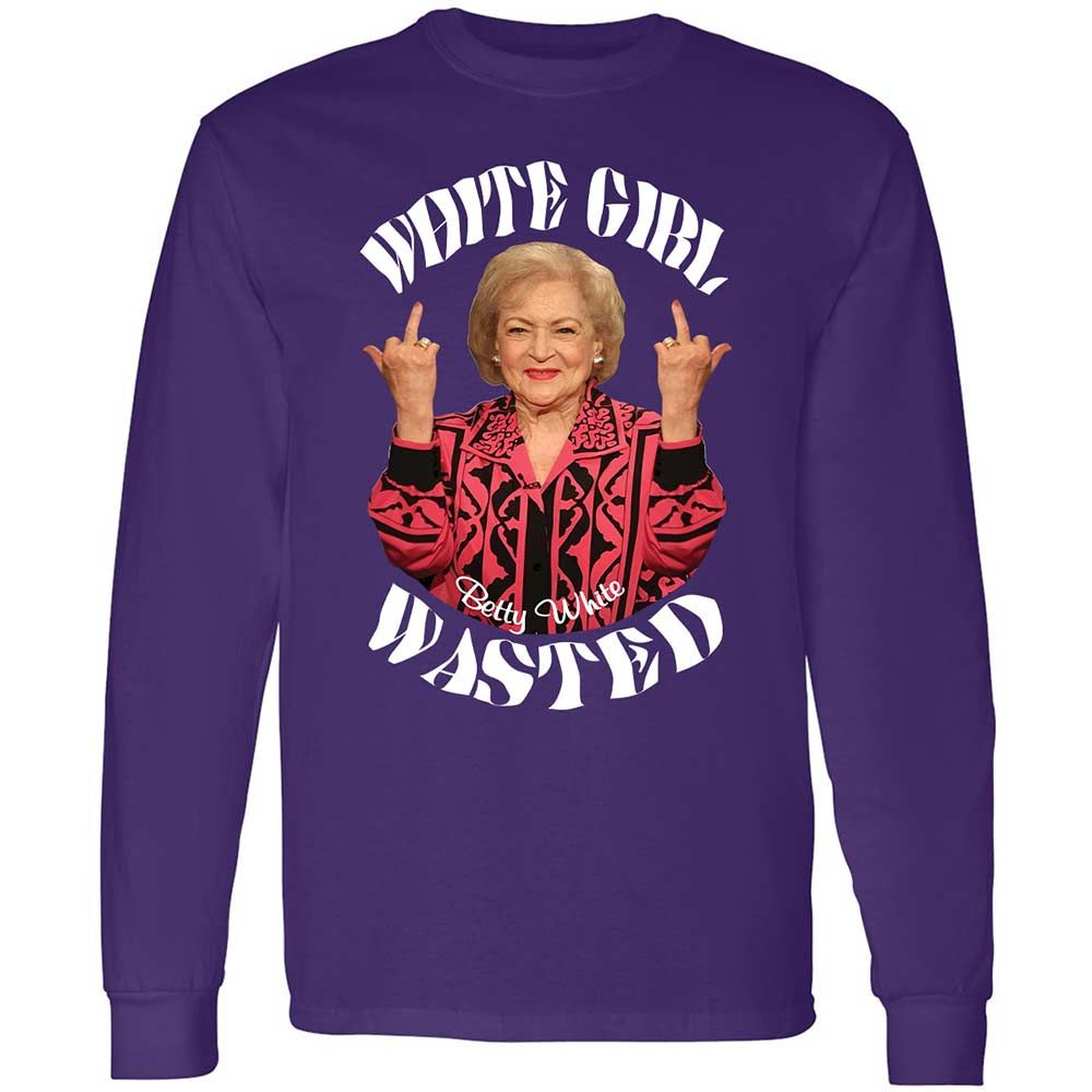 Long Sleeve T-Shirt - GLRTY32G - Purple - 12