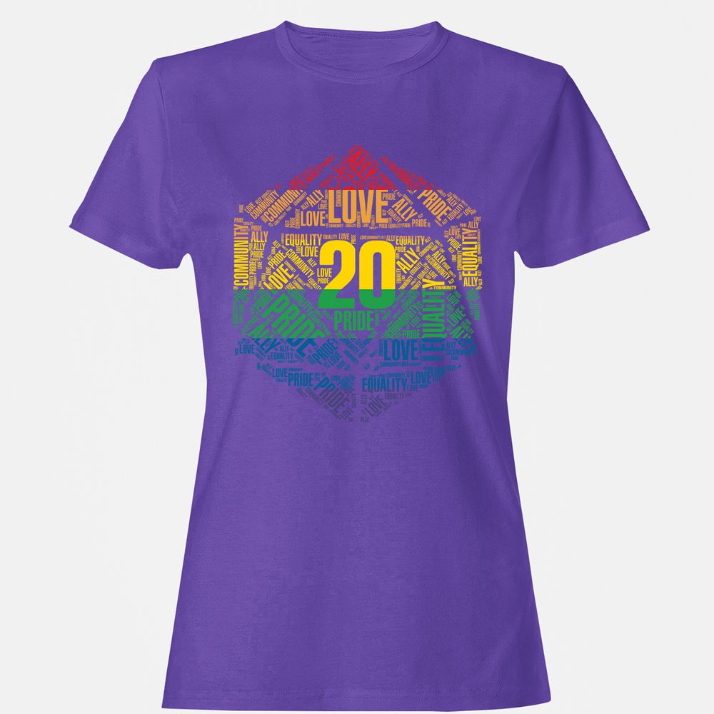 Women's T-Shirt - SJ849KSG - Purple - 12