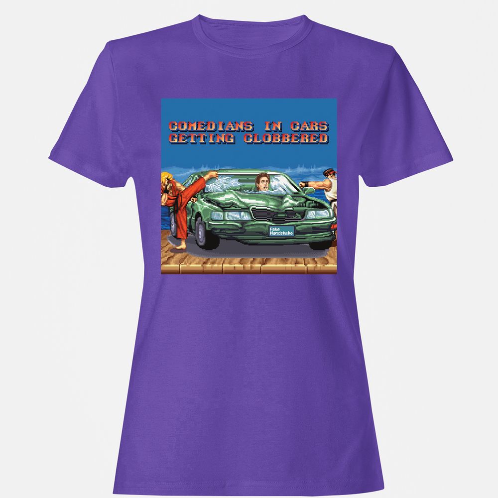 Women's T-Shirt - DX8CZP5R - Purple - 12