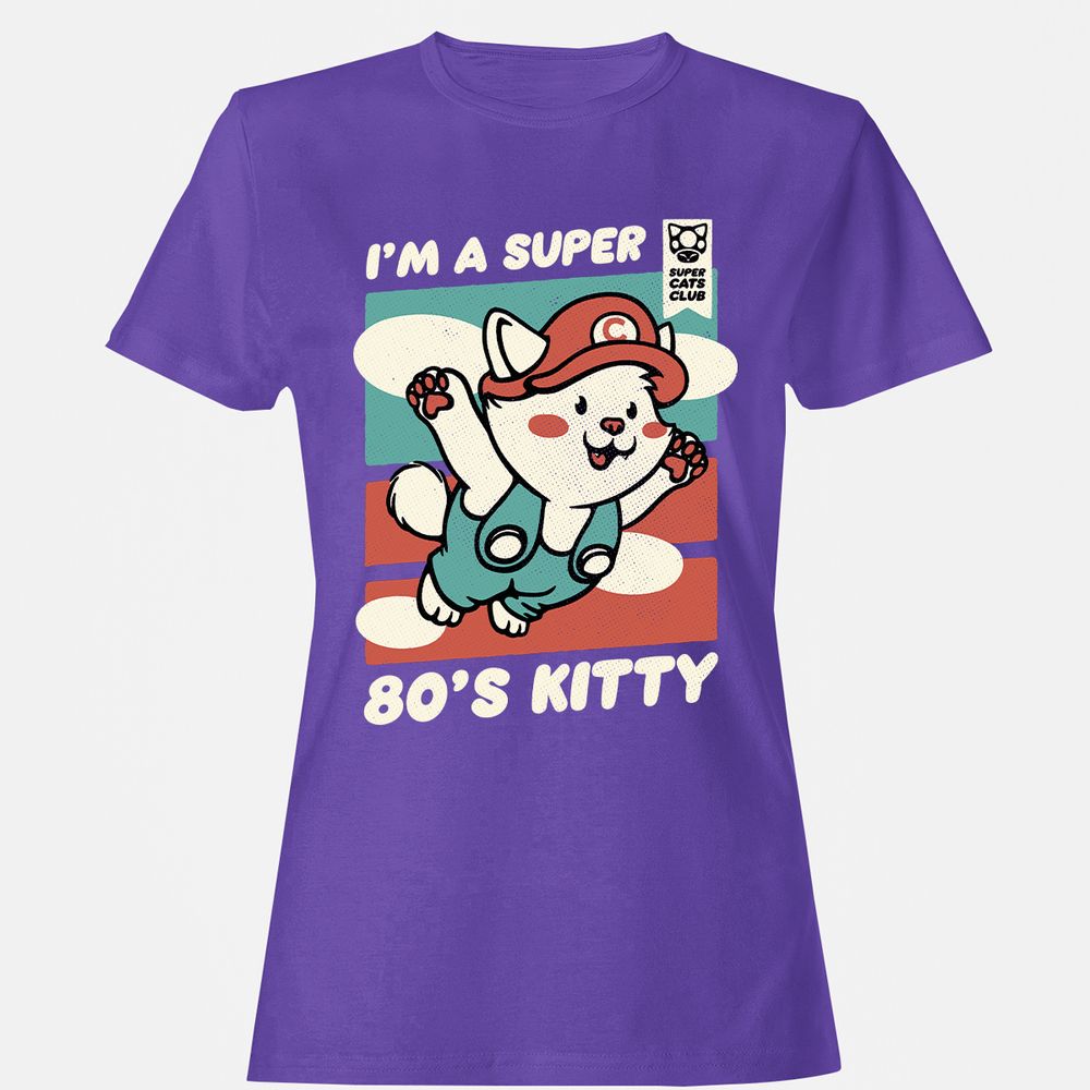 Women's T-Shirt - QGA4RECZ - Purple - 12