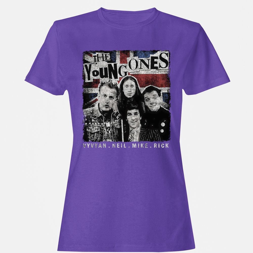 Women's T-Shirt - PN7DXL6Q - Purple - 12