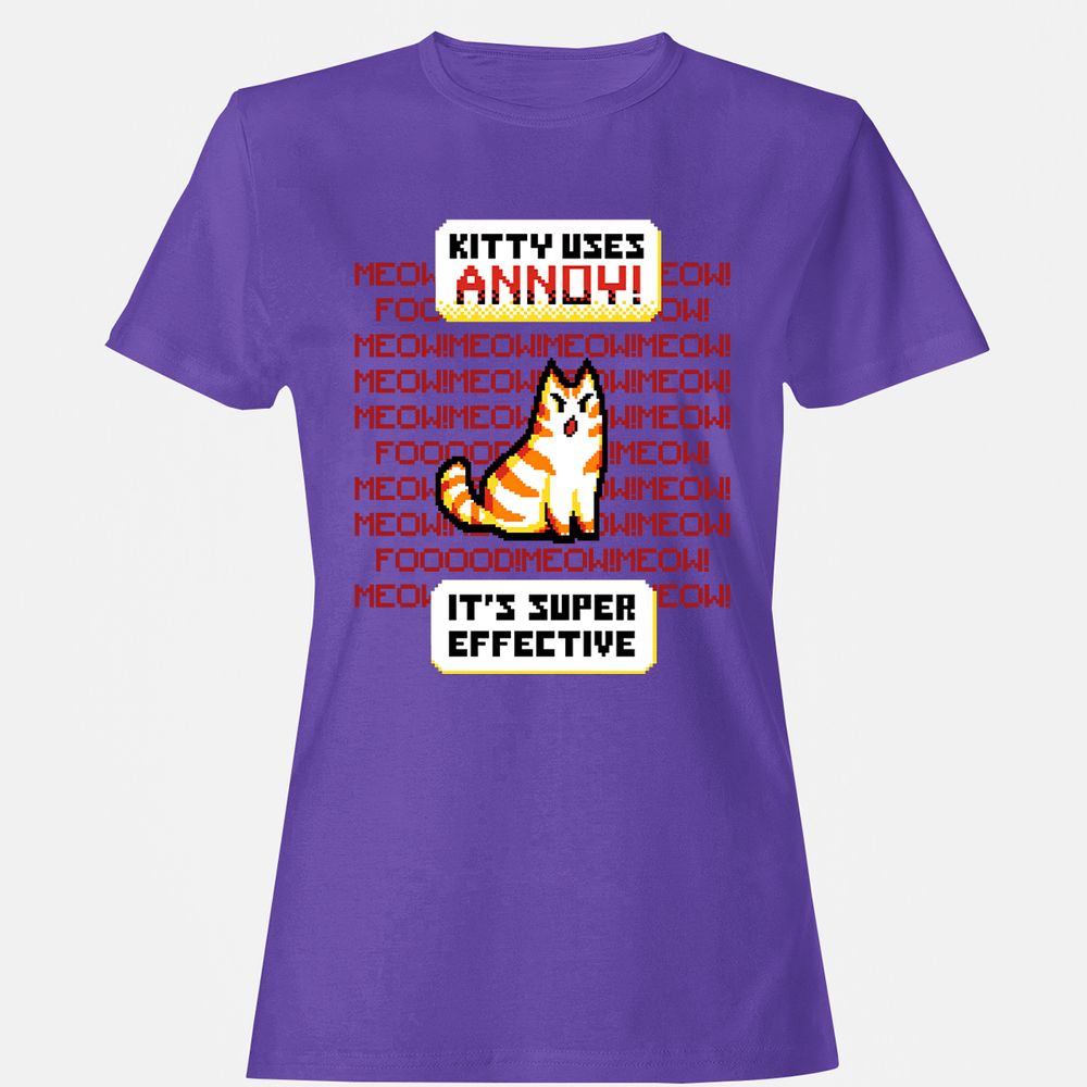 Women's T-Shirt - 14E2MLLU - Purple - 12