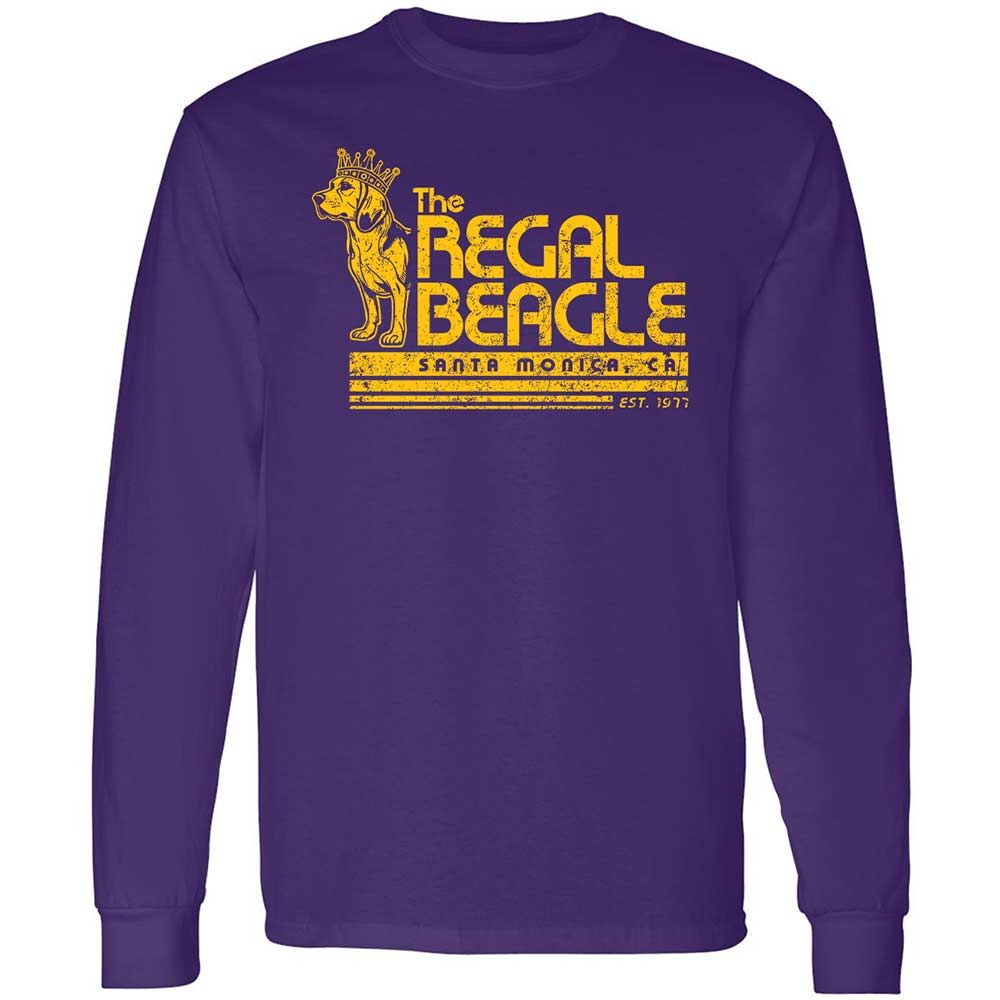 Long Sleeve T-Shirt - YB4FYL88 - Purple - 12