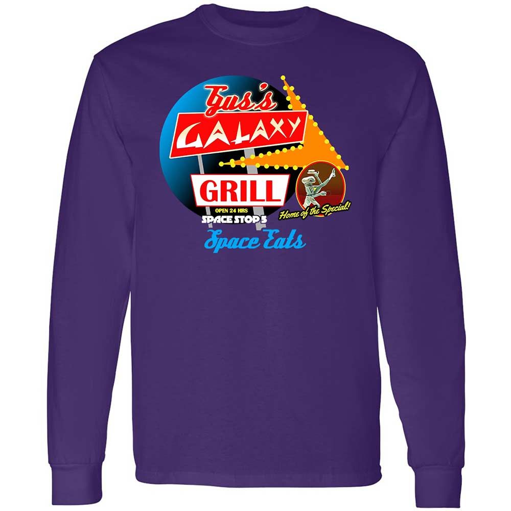 Long Sleeve T-Shirt - DA8BHA3D - Purple - 12