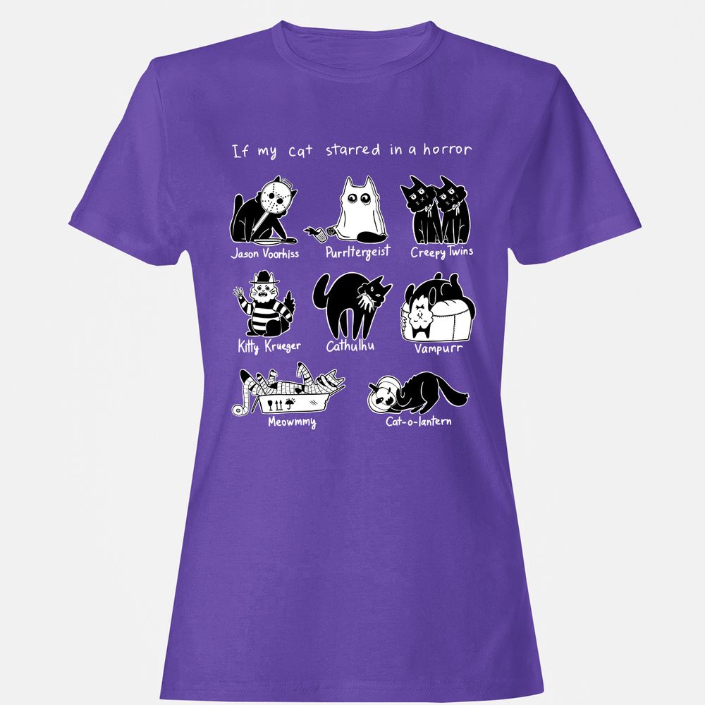 Women's T-Shirt - 3TA9W4ZT - Purple - 12