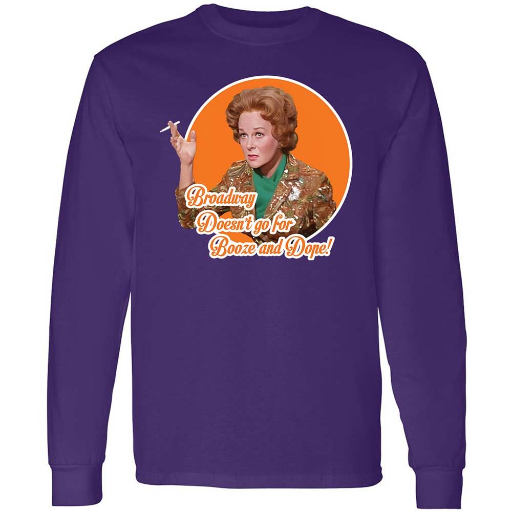 Broadway doesn't go for booze and dope - Purple - 12