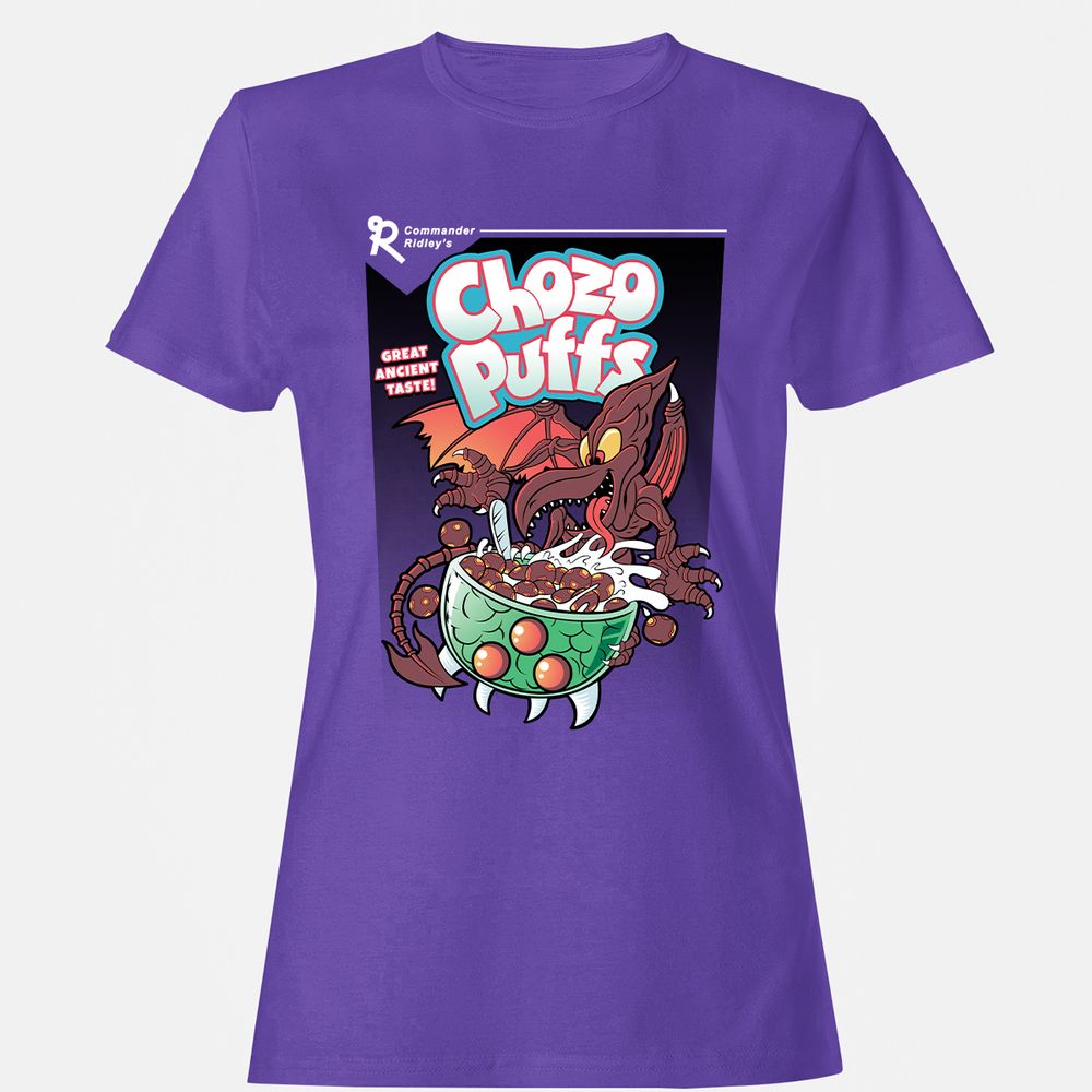 Women's T-Shirt - QWPEFMJG - Purple - 12