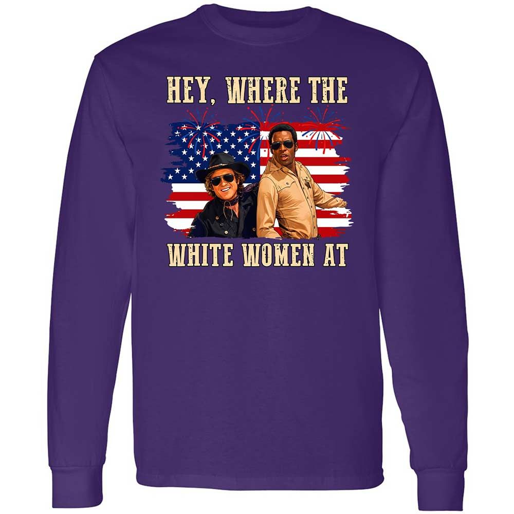 Hey Where The White At - Purple - 12