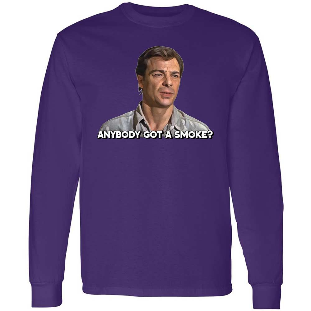 Long Sleeve T-Shirt - K1CZQKMN - Purple - 12