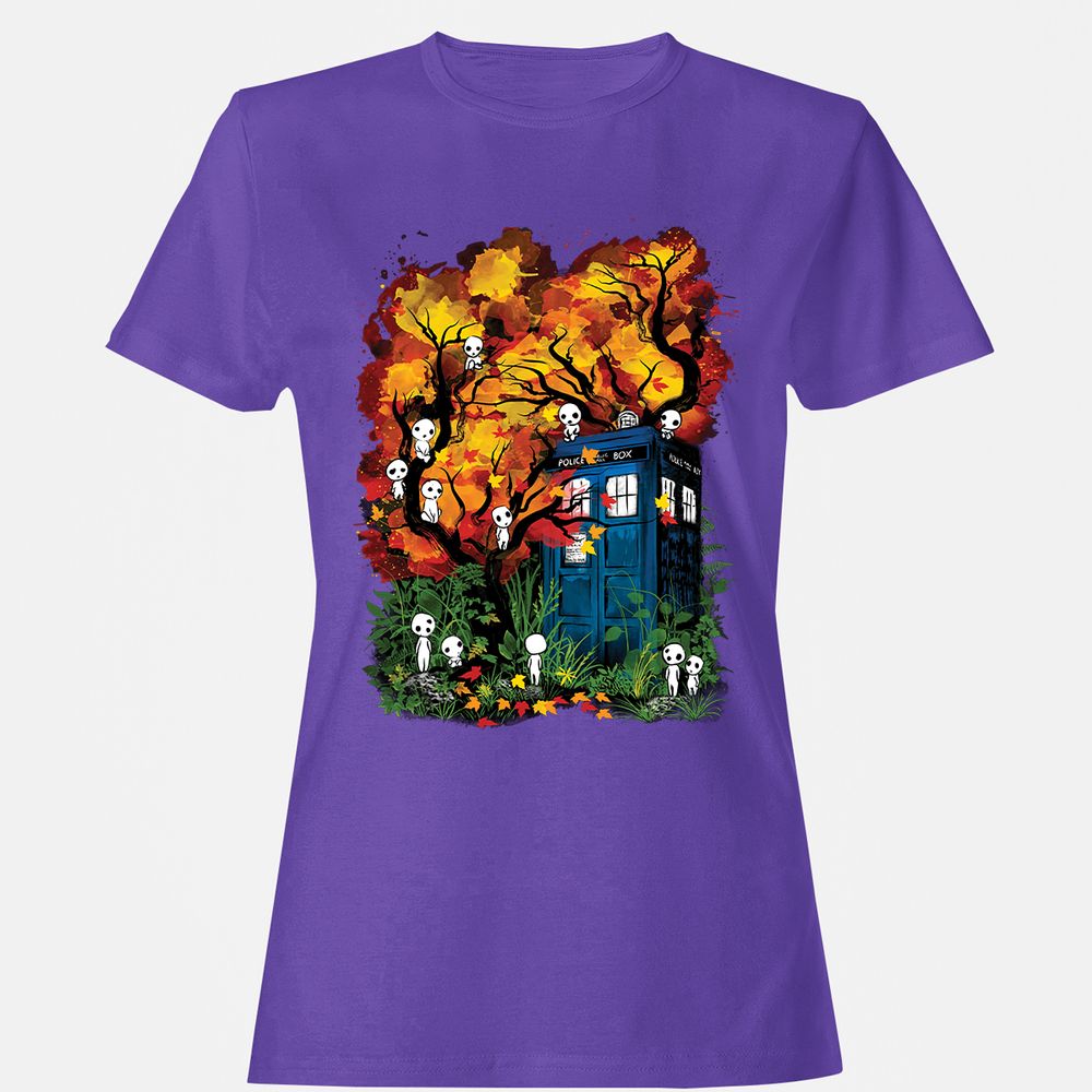 Women's T-Shirt - QP7CRSKD - Purple - 12