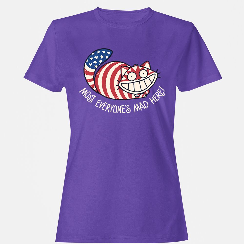 Women's T-Shirt - MKZB2SQS - Purple - 12